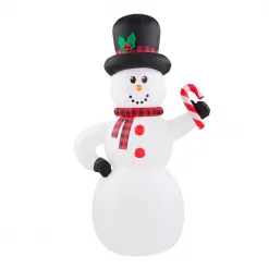Home Accents Holiday 6.5 Ft. Inflatable Snowman