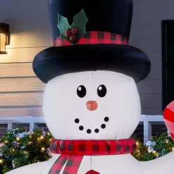 Home Accents Holiday 6.5 Ft. Inflatable Snowman 8 Home Accents Holiday 6.5 Ft. Inflatable Snowman -Decorations Sales unnamed file 1025