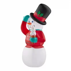 Home Accents Holiday 6 Ft. Animated Inflatable Shivering Snowman With Ugly Sweater -Decorations Sales unnamed file 1050