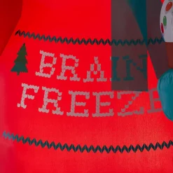 Home Accents Holiday 6 Ft. Animated Inflatable Shivering Snowman With Ugly Sweater -Decorations Sales unnamed file 1052