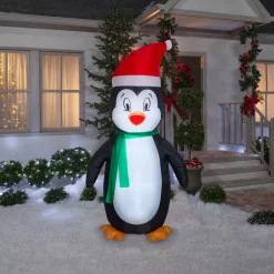 Gemmy 5 Ft. Tall Airblown-Penguin Inflatable 5 Gemmy 5 Ft. Tall Airblown-Penguin Inflatable -Decorations Sales unnamed file 1079