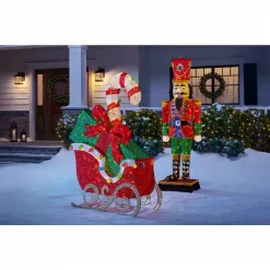 Home Accents Holiday 61 In Cool White 120-Light LED Sleigh With Presents 8 Home Accents Holiday 61 In Cool White 120-Light LED Sleigh With Presents -Decorations Sales unnamed file 1083