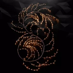 HOLIDYNAMICS HOLIDAY LIGHTING SOLUTIONS 10 Ft. Classic White/Gold LED Climber