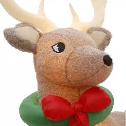 Home Accents Holiday 11 Ft. Pre-Lit Giant Airblown Inflatable Fuzzy Reindeer -Decorations Sales unnamed file 1109