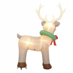 Home Accents Holiday 11 Ft. Pre-Lit Giant Airblown Inflatable Fuzzy Reindeer -Decorations Sales unnamed file 1120