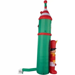 Fraser Hill Farm 10 Ft. Santa’s Toy Shop Archway Inflatable With Lights -Decorations Sales unnamed file 1164