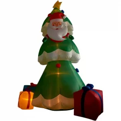 Fraser Hill Farm 20 Ft. Christmas Tree With Santa And Gifts Inflatable With Lights -Decorations Sales unnamed file 129