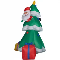 Fraser Hill Farm 20 Ft. Christmas Tree With Santa And Gifts Inflatable With Lights -Decorations Sales unnamed file 130