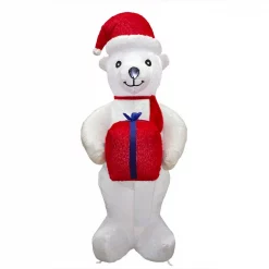 Fraser Hill Farm 8 Ft. Pre-Lit Plush Polar Bear Christmas Inflatable 14 Fraser Hill Farm 8 Ft. Pre-Lit Plush Polar Bear Christmas Inflatable -Decorations Sales unnamed file 1311