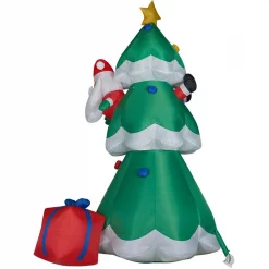 Fraser Hill Farm 20 Ft. Christmas Tree With Santa And Gifts Inflatable With Lights -Decorations Sales unnamed file 132