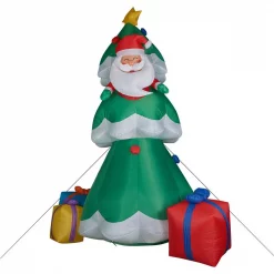 Fraser Hill Farm 20 Ft. Christmas Tree With Santa And Gifts Inflatable With Lights -Decorations Sales unnamed file 134
