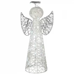 National Tree Company 24 In. Pre-Lit Angel Cone Tree