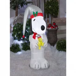 Gemmy 3.5 Ft. Airblown-Snoopy Holding Woodstock Platinum Accents-SM-Peanuts 7 Gemmy 3.5 Ft. Airblown-Snoopy Holding Woodstock Platinum Accents-SM-Peanuts -Decorations Sales unnamed file 1365
