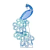 Home Accents Holiday 70 In 120-Light LED Blue Peacocl