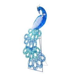 Home Accents Holiday 70 In 120-Light LED Blue Peacocl -Decorations Sales unnamed file 1386