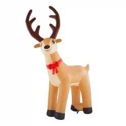 Home Accents Holiday 11 Ft. Giant Inflatable Reindeer With LED Lights -Decorations Sales unnamed file 1391