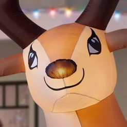 Home Accents Holiday 11 Ft. Giant Inflatable Reindeer With LED Lights -Decorations Sales unnamed file 1392