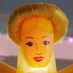 Airblown 8 Ft. Inflatable Fuzzy Luxe Angel -Decorations Sales unnamed file 1402