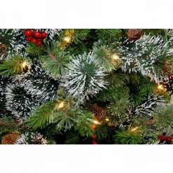 National Tree Company 36 In. Wintry Pine Collection Mailbox Cover -Decorations Sales unnamed file 1406