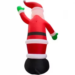 Fraser Hill Farm 20 Ft. Pre-Lit Santa Christmas Inflatable -Decorations Sales unnamed file 168