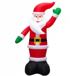 Fraser Hill Farm 20 Ft. Pre-Lit Santa Christmas Inflatable -Decorations Sales unnamed file 170