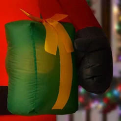 Home Accents Holiday 6.5 Ft. LED Outdoor Inflatable Black Santa -Decorations Sales unnamed file 195