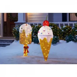 Home Accents Holiday 42 In Warm White 40-Light LED Ice Cream -Decorations Sales unnamed file 2