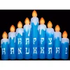 Airblown 6 Ft. H Airblown Hanukkah Candles Scene