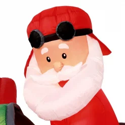 Home Accents Holiday 16 Ft. Inflatable Santa On Airplane 8 Home Accents Holiday 16 Ft. Inflatable Santa On Airplane -Decorations Sales unnamed file 272