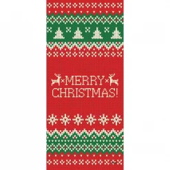 My Door Decor 36 In. X 80 In. Ugly Christmas Sweater Merry Christmas-Christmas Front Door Decor Mural