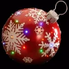 National Tree Company 18 In. Pre-Lit Ball Ornament Decoration