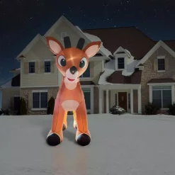 Fraser Hill Farm 15 Ft. Pre-Lit Reindeer With Moving Head -Decorations Sales unnamed file 352