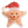 National Tree Company Pre-Lit 18 In. Smiling Yellow Star