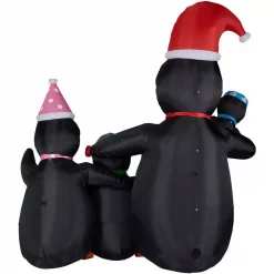 Fraser Hill Farm 10 Ft. Penguin Family Christmas Inflatable With Lights -Decorations Sales unnamed file 428