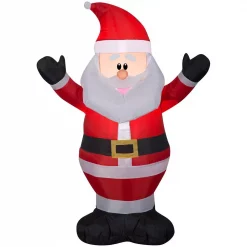 Home Accents Holiday 3.5 Ft. Pre-Lit Airblown Inflatable Santa
