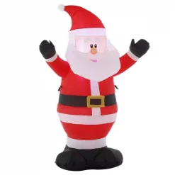 Home Accents Holiday 3.5 Ft. Pre-Lit Airblown Inflatable Santa -Decorations Sales unnamed file 448