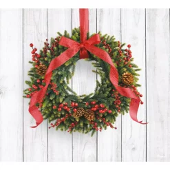 My Door Decor 7 Ft. X 8 Ft. Christmas Wreath-Christmas Garage Door Decor Mural For Split Car Garage -Decorations Sales unnamed file 455