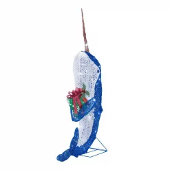 Home Accents Holiday 4 Ft LED Narwhal 7 Home Accents Holiday 4 Ft LED Narwhal -Decorations Sales unnamed file 464