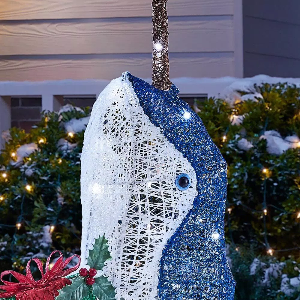 Home Accents Holiday 4 Ft LED Narwhal 4 Home Accents Holiday 4 Ft LED Narwhal - Image 4