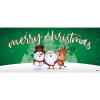 My Door Decor 7 Ft. X 16 Ft. Christmas Characters Merry Christmas-Christmas Garage Door Decor Mural For Double Car Garage