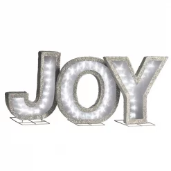 National Tree Company 18.5 In. JOY Sign With LED Lights -Decorations Sales unnamed file 531