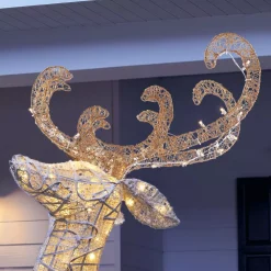 Home Accents Holiday 84 In. Warm White 240-Light LED White Jumping Deer 8 Home Accents Holiday 84 In. Warm White 240-Light LED White Jumping Deer -Decorations Sales unnamed file 54