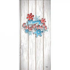 My Door Decor 7 Ft. X 8 Ft. Ugly Christmas Sweater Merry Christmas-Christmas Garage Door Decor Mural For Single Car Garage