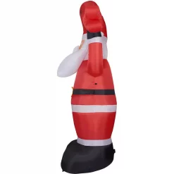 Fraser Hill Farm 10 Ft. Santa Claus With HO HO HO Sign Christmas Inflatable With Lights -Decorations Sales unnamed file 605