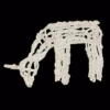 Brite Star 39 In. 105-Light LED Feeding Doe Sculpture Wireframe