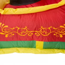 Glitzhome 7 Ft. Lighted Inflatable Santa Sleigh Decor -Decorations Sales unnamed file 65