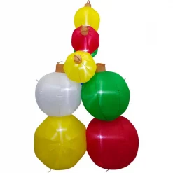Fraser Hill Farm 8 Ft. Pre-Lit Ornament Balls Christmas Inflatable -Decorations Sales unnamed file 752