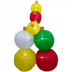 Fraser Hill Farm 8 Ft. Pre-Lit Ornament Balls Christmas Inflatable -Decorations Sales unnamed file 756