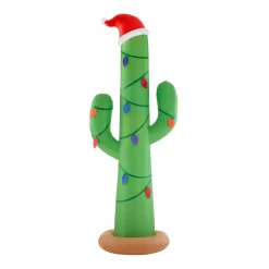 Home Accents Holiday 12 Ft. Giant-Sized Inflatable Christmas Cactus