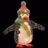 National Tree Company Pre-Lit 18 In. Tinsel Penguin